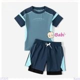  Bộ Đồ Bơi Bé Trai Tay Ngắn Quần Ngắn Auth (26-55kg) 