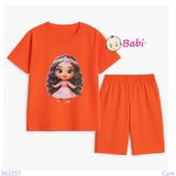  Bộ Bé Gái Quần Lửng In Họa Tiết Đẹp H3 (23-56kg) 