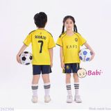  Bộ Bé Trai Thun Thể Thao Tay Ngắn Quần Lửng M1 (23-50kg) 