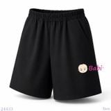  Quần Short Thun Da Cá Bé Trai Mặc Hè Size 26-70kg 
