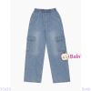 Quần Jeans Dài Bé Gái, Bé Trai Túi Hộp M16 (30-45kg)