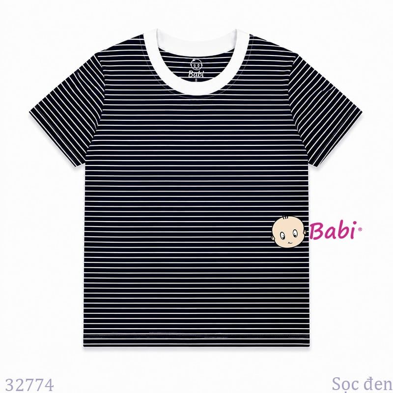  Áo Thun Babytee Sọc Kẽ Mẹ Bé (30-58kg) 