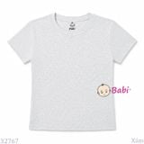  Áo Thun Trơn Baby Tee Mẹ Và Bé (30-68Kg) 