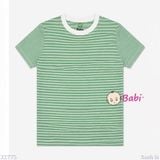  Áo Thun Babytee Sọc Kẽ Mẹ và Bé (30-68kg) 