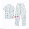  Bộ Pijama Tay Ngắn Quần Dài Hình Gấu M2 (25-58kg) 