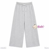  Quần Suông Dài Chân Cua Cotton Bé Trai Bé Gái (35-65kg) 