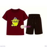  Bộ Thun Bé Trai Tay Ngắn Quần Ngắn Họa Tiết Đẹp (23kg - 62kg) 