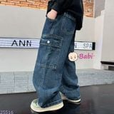  Quần Jean Suông Túi Hộp M2 (26-50kg) 