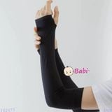  Găng Tay Ống Chống Nắng Màu Trơn Đơn Giản 