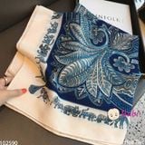  KHĂN HỌA TIẾT COTTON LANH LỤA SANG CHẢNH 