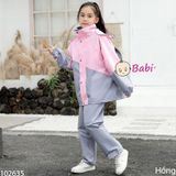  Áo Mưa Bộ Cao Cấp Trẻ Em  (30-55kg) 