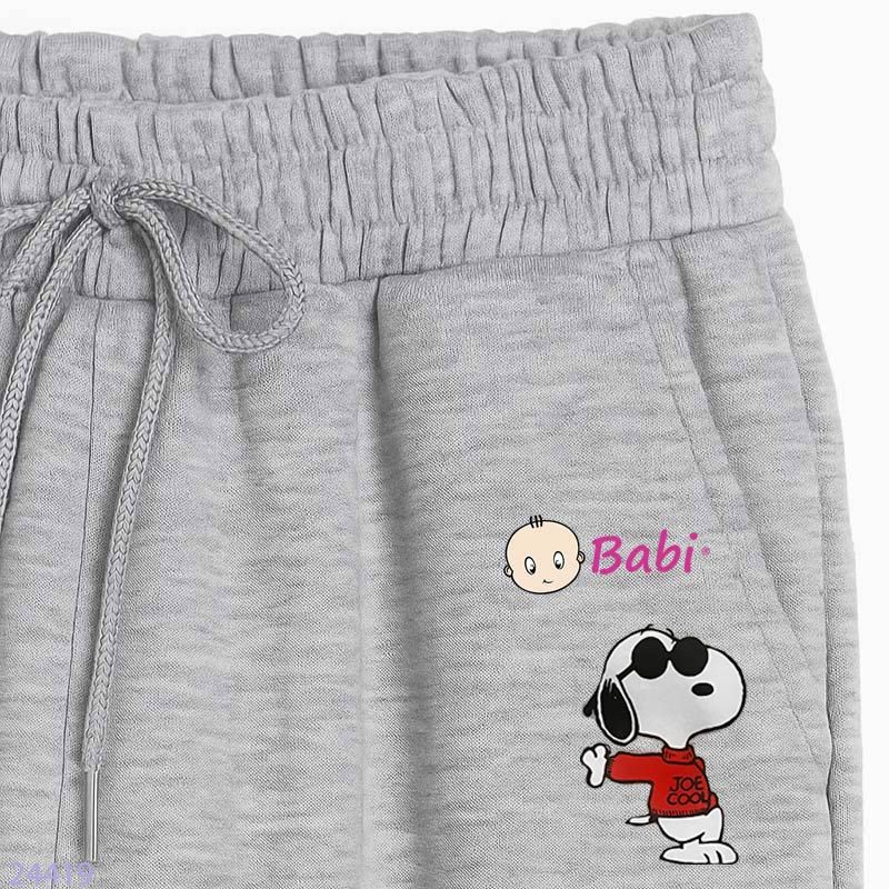  Quần Jogger Trẻ Em  Hình S.N.O.P.P.Y Đeo Kính (23kg - 65kg) 