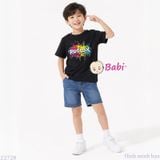  (H3)Áo Thun Cotton Tay Ngắn Bé Trai Rob.lox (35-70kg) 