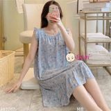  Đầm Tole Lanh Mùa Hè Mặc Mát Mẹ Bé (fs trên 50kg) 