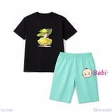  Bộ Bé Gái Tay Ngắn Quần Lửng Bé Chanh M2(20-55kg) 