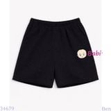  Quần Short Bé Gái Màu Trơn Năng Động (35-60kg) 