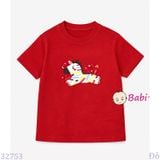  Áo Thun Tay Ngắn Hình Ngựa M8 (26-75kg) 