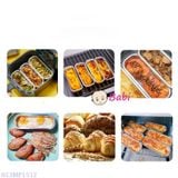  SET 30 KHAY CHỮ NHẬT NHÔM NƯỚNG 