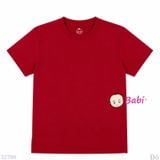  Áo Thun Tay Ngắn CVC Cotton Màu Trơn (26-75kg) 