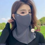  Khẩu Trang Chống UV Che Cổ (Không Dây) 