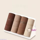  SET 4 QUẦN CHIP CẠP CAO (40-70kg) 