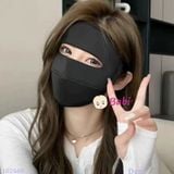  Khẩu Trang Che Trán Chống UV (Không Nẹp) 
