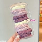  Hộp 10 Cột Tóc Nhiều Màu Xinh Xắn 