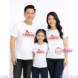  Áo Thun Gia Đình Chữ Việt Nam Happy (26-72kg) 