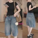  QUẦN JEANS BOM LỠ 