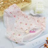 H9 Quần Lót Cotton Set 5c Cho Mẹ Và Bé Gái (35-53kg) 