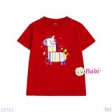  Áo Thun Tay Ngắn Hình Ngựa M5 (26-75kg) 