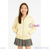  Áo Khoác Chất Cotton 2 Da Trẻ Em Màu Trơn Đơn Giản (17kg - 75kg) 