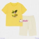  Bộ Bé Gái Tay Ngắn Quần Lửng Bé Chanh M2(20-55kg) 