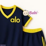  Bộ Thể Thao Trẻ Em Màu Trơn Năng Động (23-58kg) 