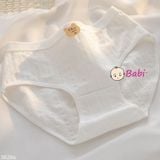  H10 Quần Lót Cotton Trơn Set 5c Cho Bé Gái (35-52kg) 