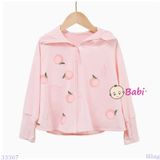  Áo Khoác Chông Nắng Cánh Dơi Bé Gái (25-40kg) 