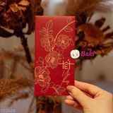  Set 60 Bao Lì Xì Gấm Hoa 