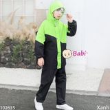  Áo Mưa Bộ Cao Cấp Trẻ Em  (30-55kg) 