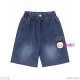  Quần Jeans Lửng Trơn Cho Mẹ Và Bé 061 (40kg - 50kg) 