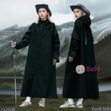  Áo mưa dáng dài nam nữ (150cm - 180cm) 