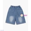  Quần Short Jeans Bé Gái Túi Thêu Sọc M3 (26-45kg) 