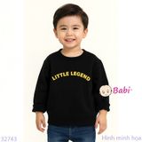  Áo Thun Tay Dài Form Rộng Little Legend Cho Bé  (17kg-75kg) 