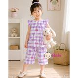  Bộ Tole Lanh Quần Lửng Mẹ Bé M1 (40-58kg) 