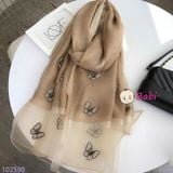  KHĂN HỌA TIẾT COTTON LANH LỤA SANG CHẢNH 