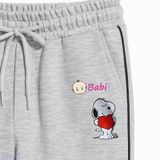  Quần Jogger Trẻ Em  Hình S.N.O.P.P.Y Ôm Tim Có Viền (23kg - 65kg) 