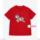  Áo Thun Tay Ngắn Hình Ngựa M6 (26-75kg) 