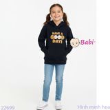  Áo Thun Hoodie Bé Trai Bé Gái Chữ GOOD DAY (21kg-55kg) 