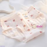  Set 6 Chip Cotton Bé Gái Họa Tiết Xinh Xắn (35-52kg) 