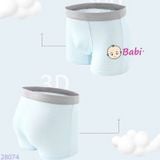  Set 4 Chip Đùi Màu Trơn Cho Bé Trai (26-40kg) 