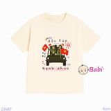  Áo Thun Gia Đình In Hình Chú Bộ Đội (26-72kg) 
